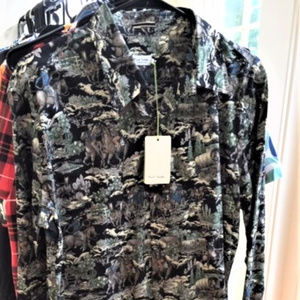 Paul Smith Men's Shirt  - Wild West -Made in Italy